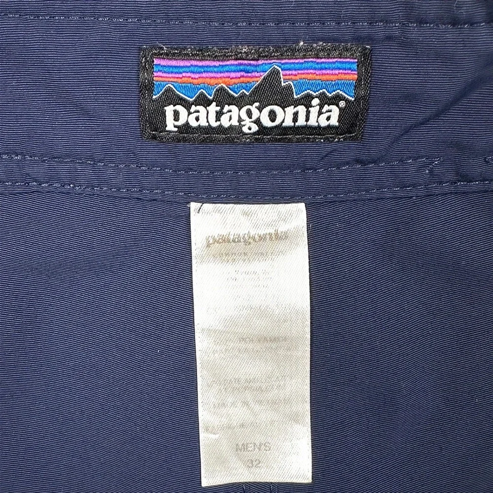 Patagonia Stretch Planing Board Shorts Men 32 Navy Blue Surf Swim UPF 50+ Gorp
